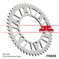 Corona JT Aluminio negro JT 808 con 52 dientes JT SPROCKETS JTA808.52BLK