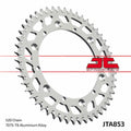 Corona JT Aluminio negro JT 853 con 43 dientes JT SPROCKETS JTA853.43BLK