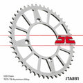 Corona JT Aluminio negro JT 891 con 48 dientes JT SPROCKETS JTA891.48BLK