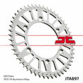 Corona JT Aluminio negro JT 897 con 49 dientes JT SPROCKETS JTA897.49BLK