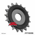Piñón con goma anti-ruido JT SPROCKETS acero 1185 - 520 JT SPROCKETS JTF1185.17RB