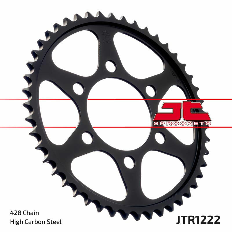 Corona JT 1222, 47 dientes, acero JT SPROCKETS JTR1222.47