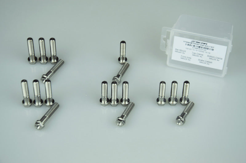 SCAR Engine Bolt Kit 18 Bolts Front End Kit SCAR STIMFRCRF450
