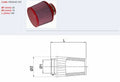 Filtro de aire BMC universal cónico Ø42mm x 127mm FMSA42-127 BMC FMSA42-127