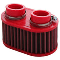 Filtro de aire BMC universal doble Ø47mm BMC FMTW47-64-76