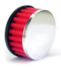 Filtro 82x43mm espuma 28/35 recto Rojo V PARTS PW1-RECTO-RED