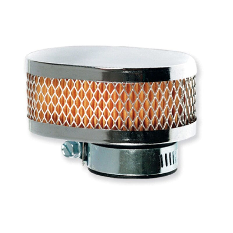 Filtro ovalado papel 28/35 recto. Cromo V PARTS T-9-RECTO-CHROME