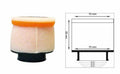 Filtro de aire Twin Air cilíndrico manguito Ø63mm - 158722 TWIN AIR 158722