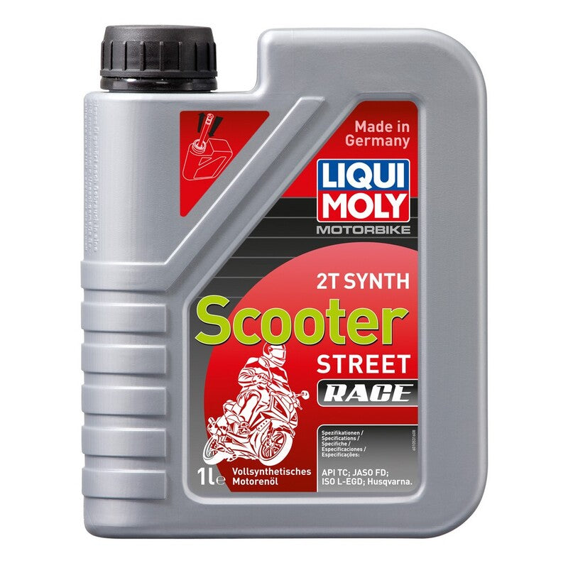 Bote 1L de aceite Liqui Moly 2T 100% Sintético SCOOTER STREET RACE LIQUI MOLY 1053
