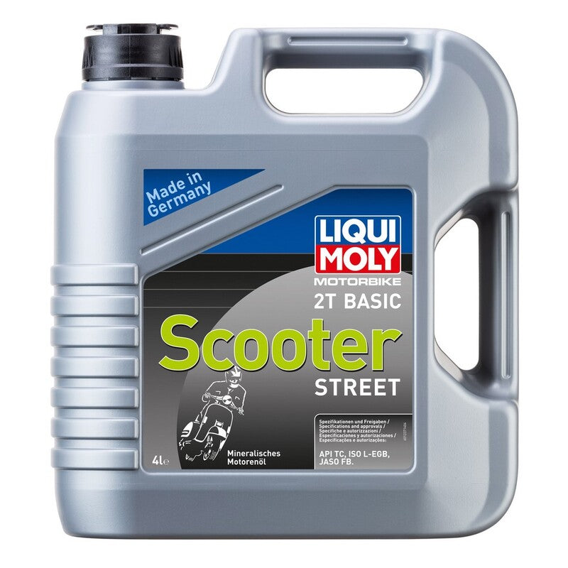 Garrafa 4L de aceite Liqui Moly 2T BASIC SCOOTER STREET LIQUI MOLY 1237
