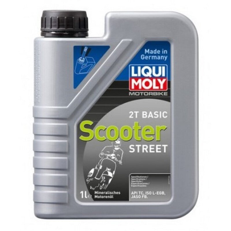 Botella de 1L aceite Liqui Moly 2T mineral mezcla Basic Scooter LIQUI MOLY 1619
