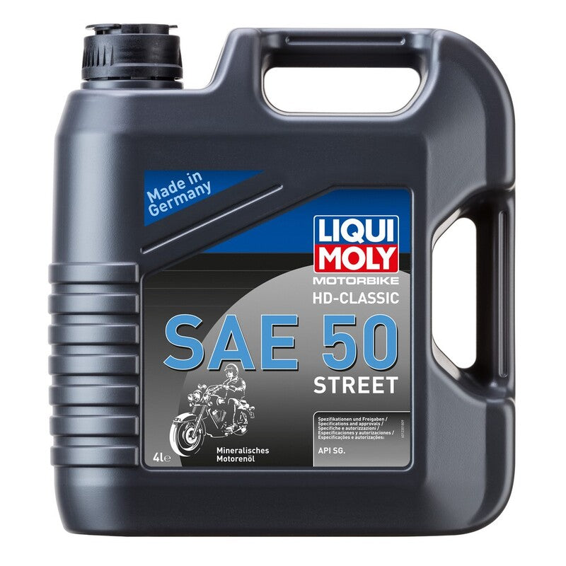 Garrafa 4L de aceite Liqui Moly HD-CLASSIC SAE50 STREET LIQUI MOLY 1230