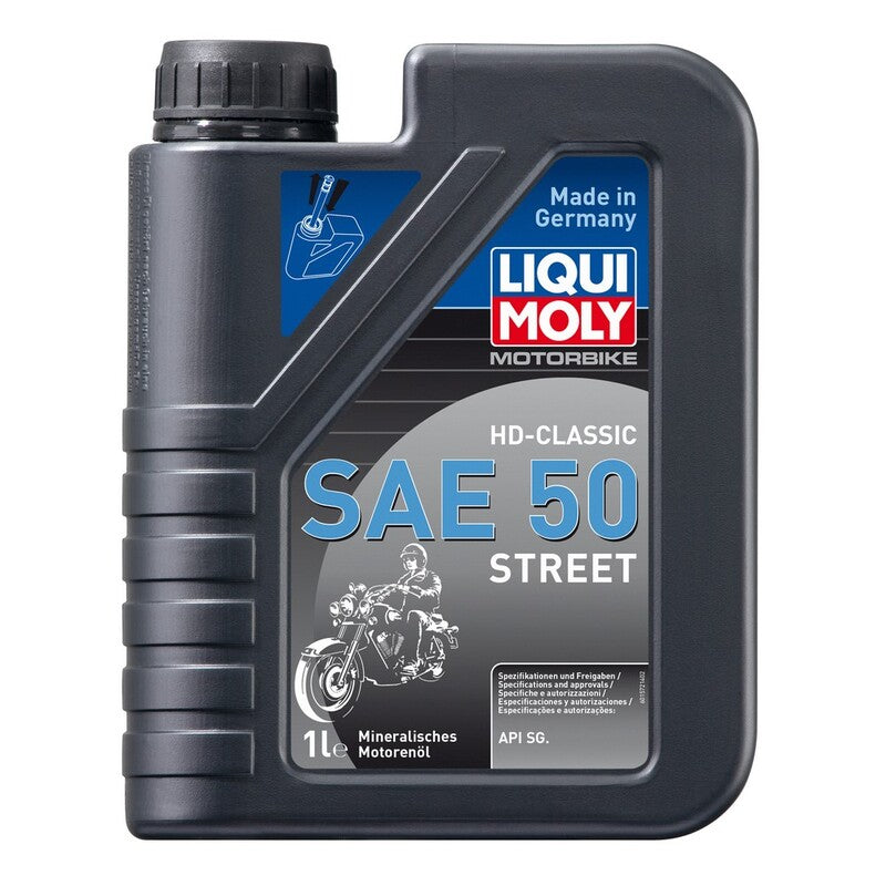 Bote 1L de aceite Liqui Moly HD-CLASSIC SAE50 STREET LIQUI MOLY 1572