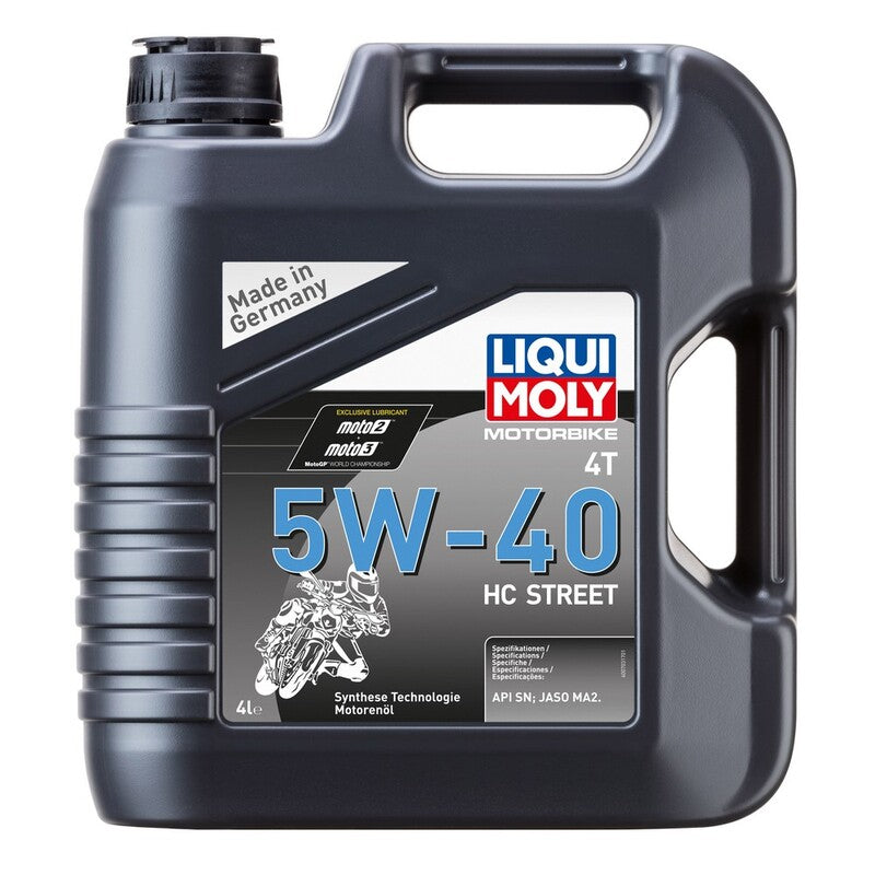 Garrafa 4L aceite Liqui Moly HC sintético 5W-40 STREET LIQUI MOLY 20751