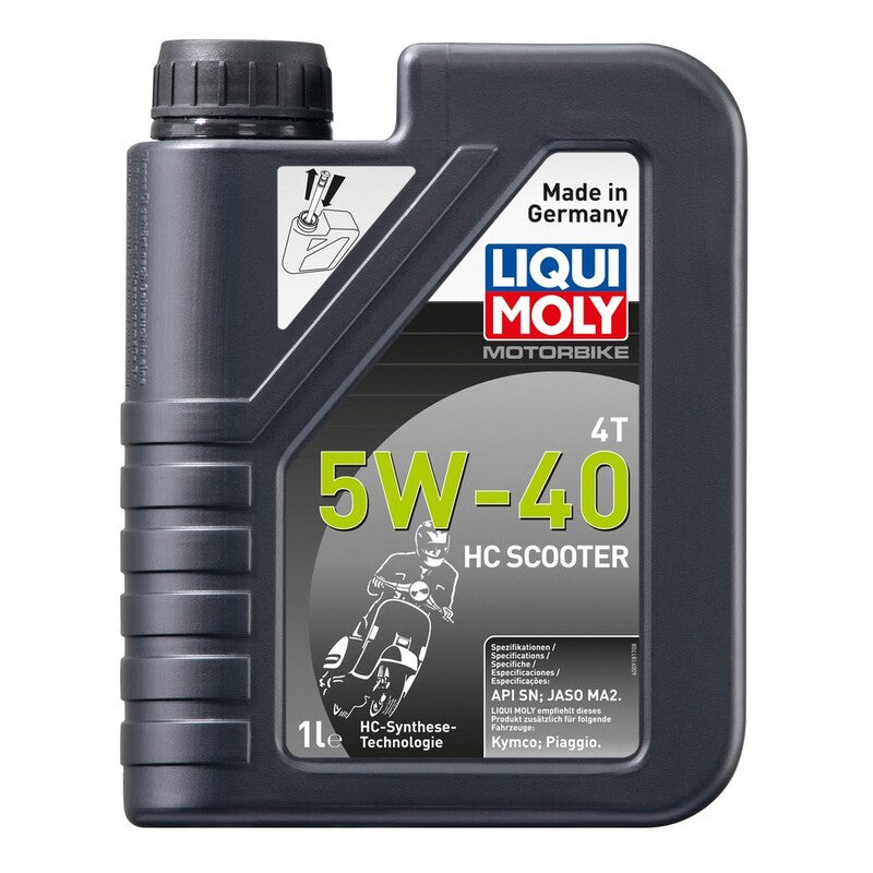 Bote 1L aceite Liqui Moly HC sintético 5W-40 Scooter LIQUI MOLY 20829