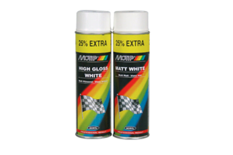 Pintura MOTIP blanco mate 500ML MOTIP 4002