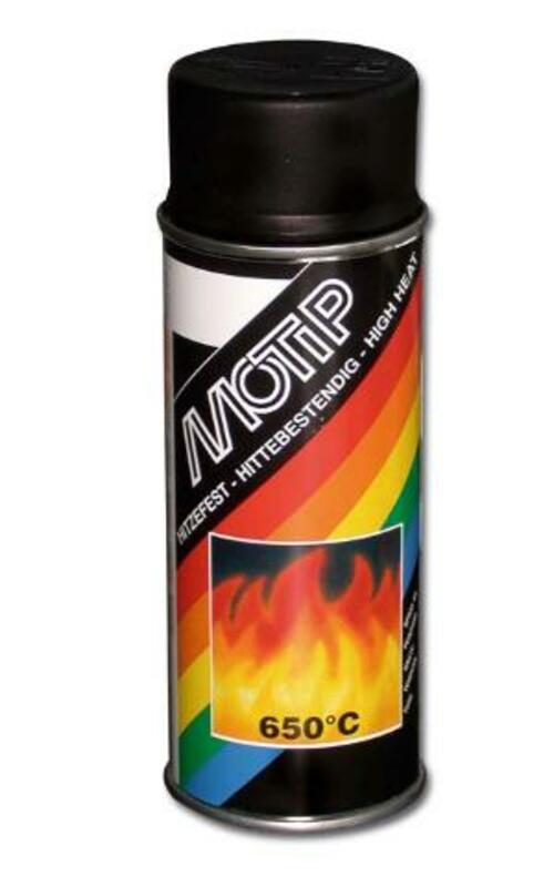 Pintura alta temperatura MOTIP negro MOTIP 4031