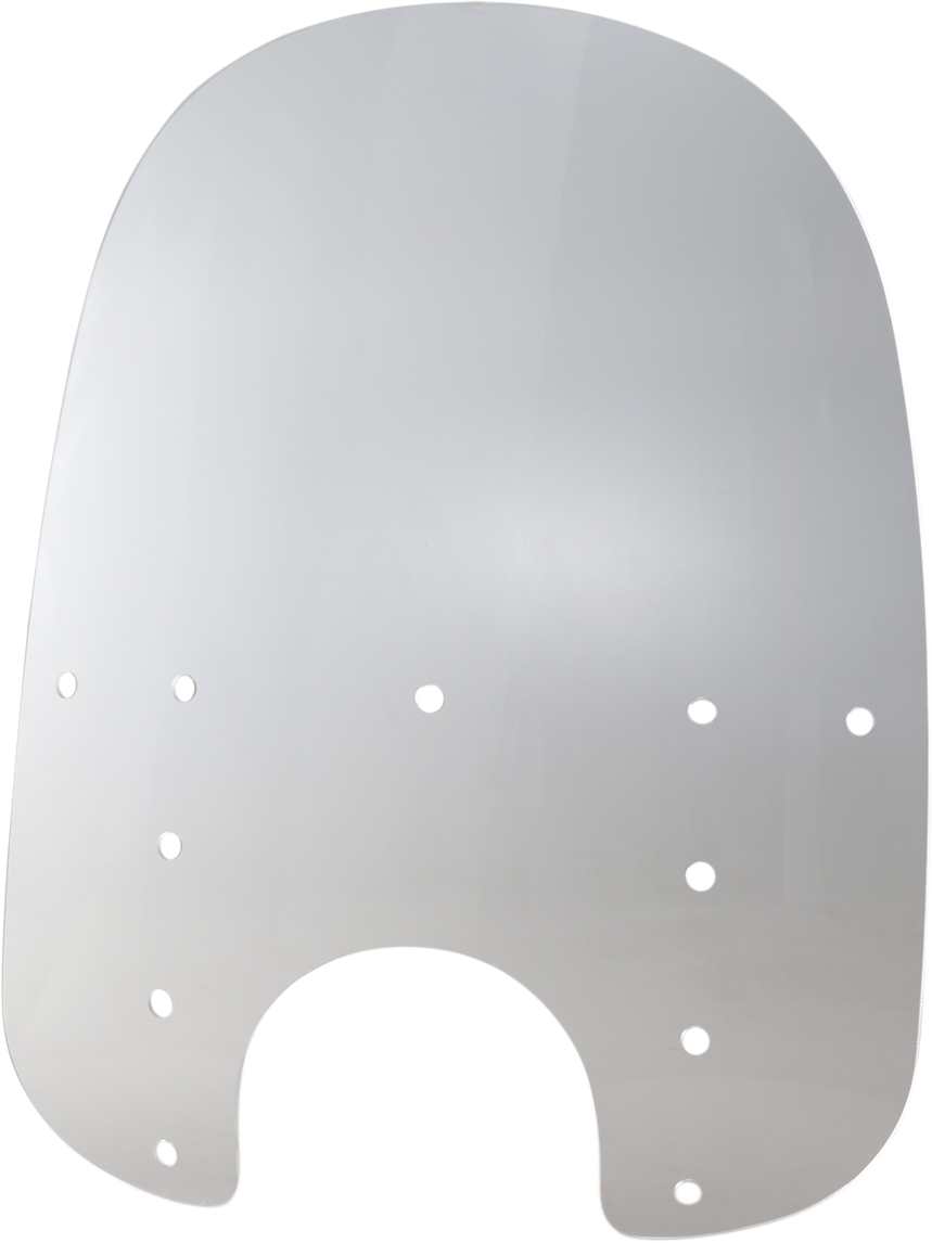 MEMPHIS SHADES METRIC REPLACEMENT PLASTIC FOR MEMPHIS SHADES WINDSHIELDS FATS 21, PLASTIC, CLEAR