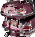 SHOW CHROME LED TRUNK AND SADDLEBAG MOLDING INSERTS SADDLEBAG MOLDING LIGHT