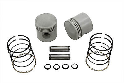 3-5/16  Piston Set .060 Oversize For Harley-Davidson
