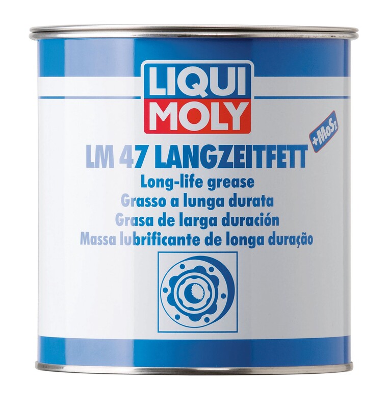 Lata 1kg de grasa de larga duración Liqui Moly LM 47 +MOS2 LIQUI MOLY 3530