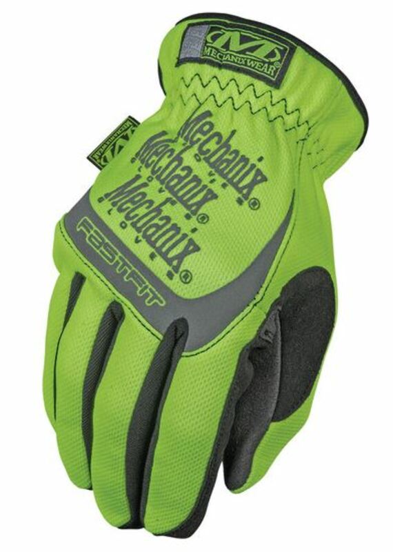 Par de guantes Mechanix Fast Fit y SFT Yellow Fluo Talla L MECHANIX WEAR SFF-91-010