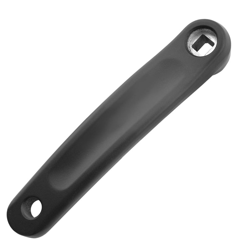 PROWHEEL Biela izquierda de bicicleta Aluminio negro 170mm Eje cuadrado PROWHEEL AL-7-170