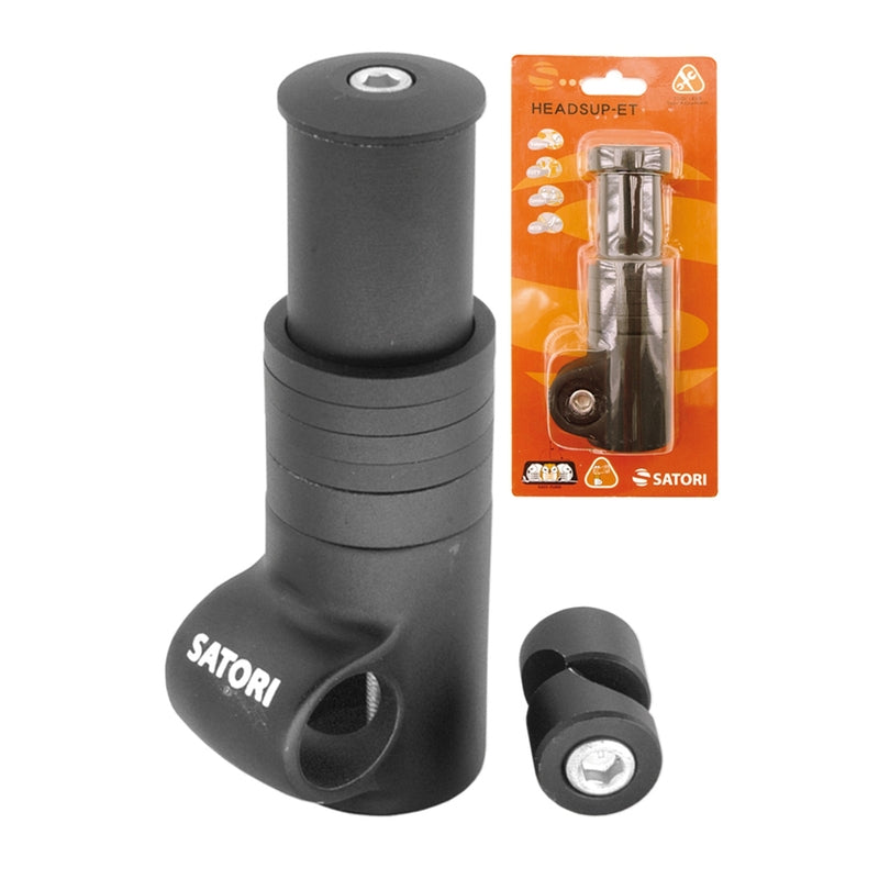 Elevador de potencia SATORI bicicleta Aluminio Negro SATORI UP2