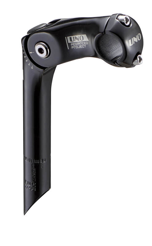 Potencia para bicicleta 0° / 60° UNO - 100 mm negro KALLOY UNO AL-809A-B