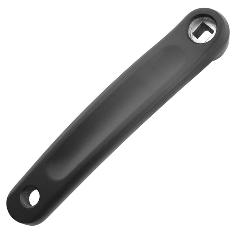 PROWHEEL Biela izquierda de bicicleta Aluminio negro 175mm Eje cuadrado PROWHEEL AL-7-175