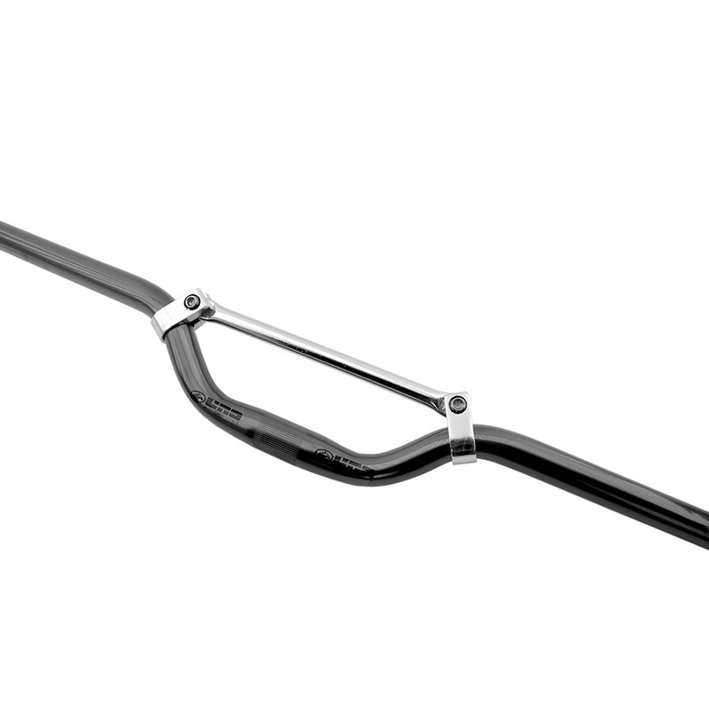 Manillar de bicicleta UNO Con barra de refuerzo 630mm - Ø25,4 Negro KALLOY UNO AL-029T+CRC-B