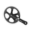 PROWHEEL Set plato y bielas de bicicleta Fixie 46 Dientes Bielas 170mm PROWHEEL SOLID-246T-170
