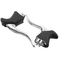 ALHONGA Juego de manetas bicicleta carretera Shimano 105 vintage. Aluminio ALHONGA HJ-272AQ