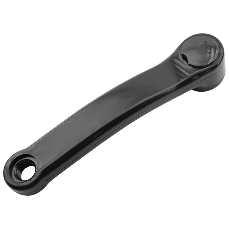 PROWHEEL Biela izquierda de bicicleta Acero negro 170mm Eje rombo PROWHEEL P005-170
