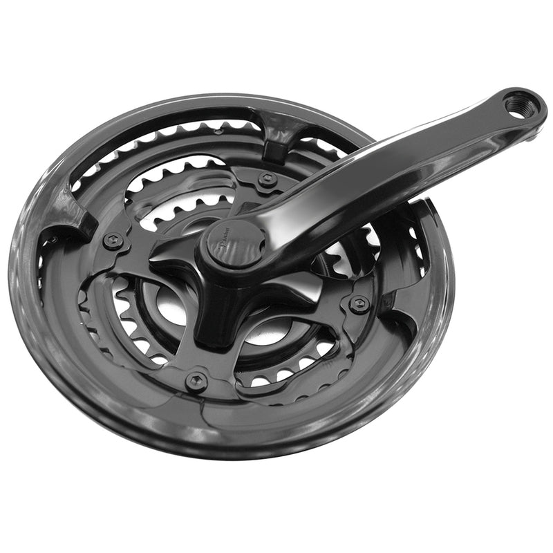 PROWHEEL Set platos y bielas de bicicleta 3X7 / 3X8 Bielas 170mm PROWHEEL MY-P501-MCWS