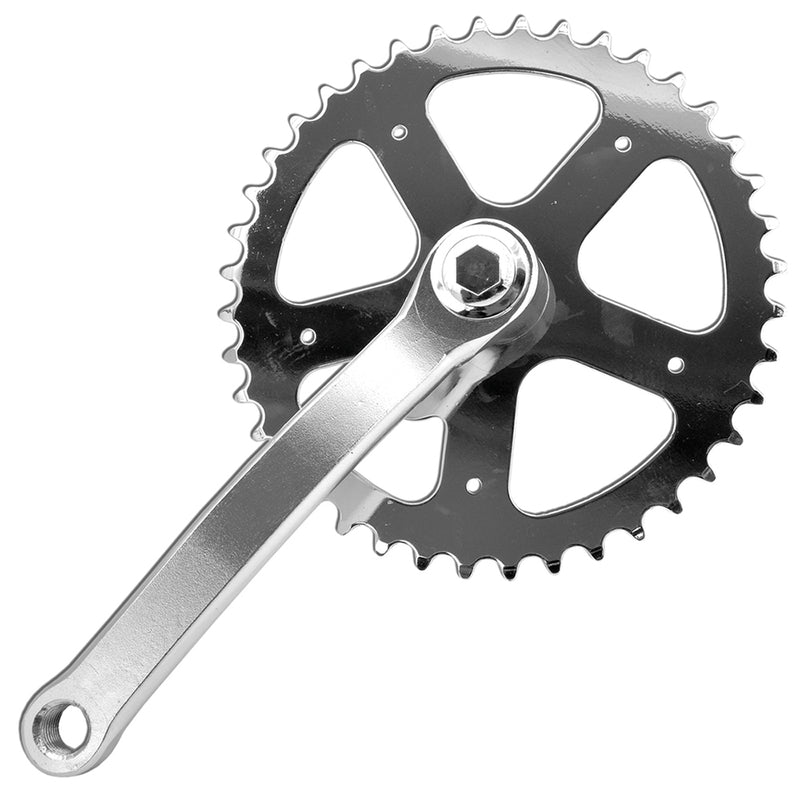 PROWHEEL Set plato y bielas de bicicleta 1 velocidad 40 Dientes Bielas 165mm PROWHEEL S106(3)