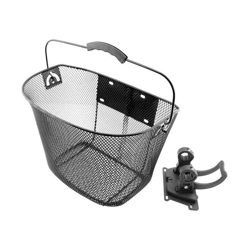 V BIKE Cesta bicicleta con asa, para manillares desde Ø22,2 hasta 31,8mm V BIKE H031