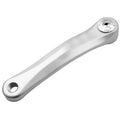 Biela izquierda alumnio 170mm Plata eje Rombo PROWHEEL A005N-170MM