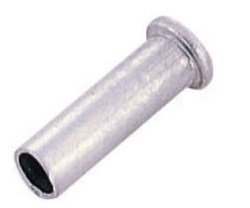 ALHONGA Bote 500 Terminales de cable Ø2mm. Aluminio plata ALHONGA 100