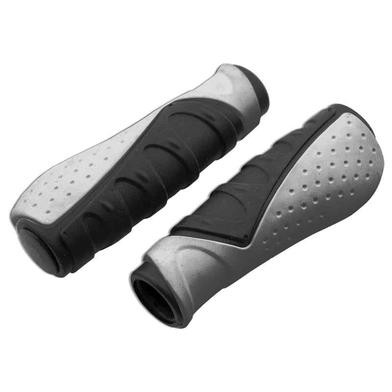 Par puños bici VELO Confort Gris/Negro VELO VLG-709AD3-GRAY+BK