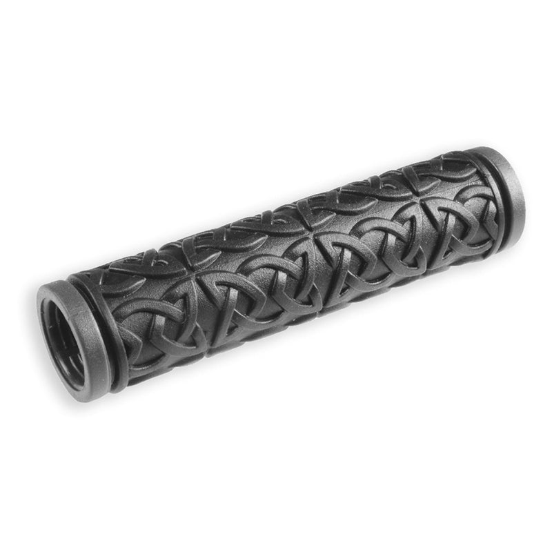 Par puños bici VELO 125mm tribal negro/gris VELO VLG-385