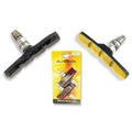 ALHONGA Juego de 4 zapatas de freno V-Brake. Color Negro ALHONGA HJ-609.12T3-BLACK