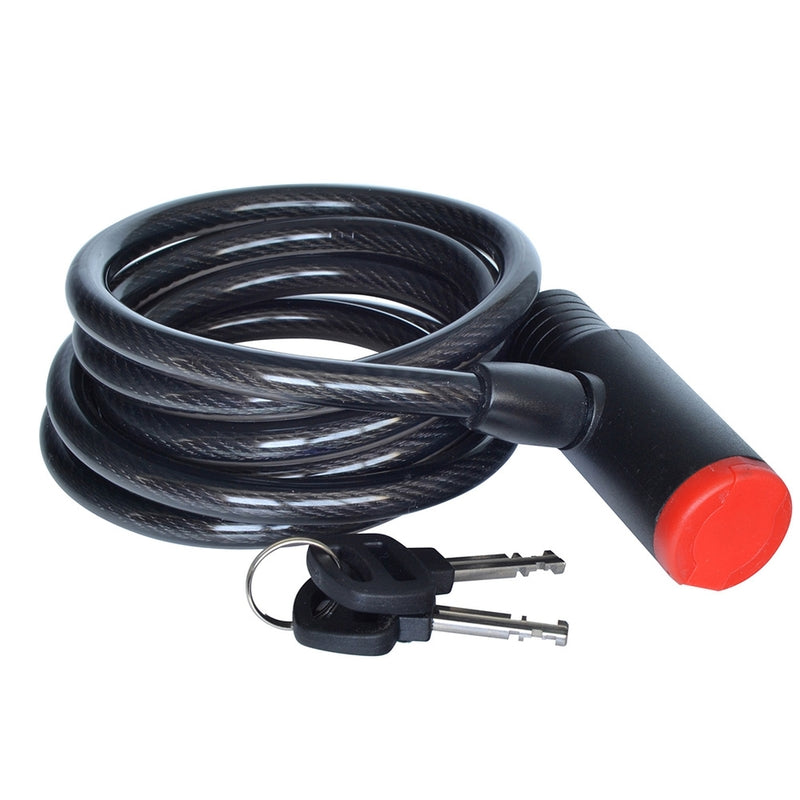 V BIKE Candado de bicicleta 180cm V BIKE TY-503A+BK-019