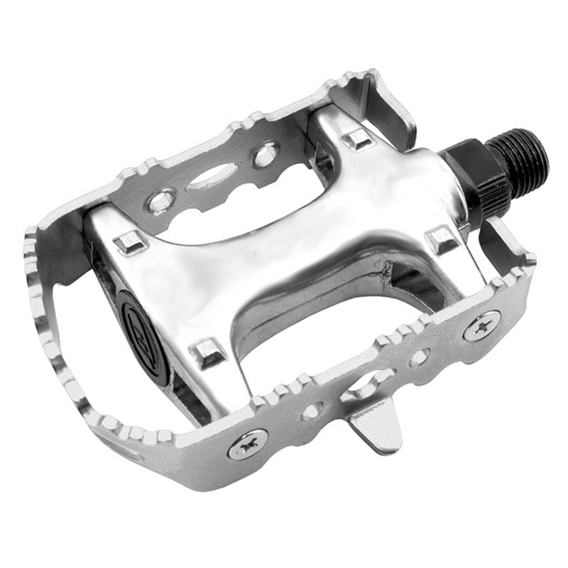 Par pedales BTT ALU. Eje CR-MO. Plata XERAMA SP-910A-SILVER