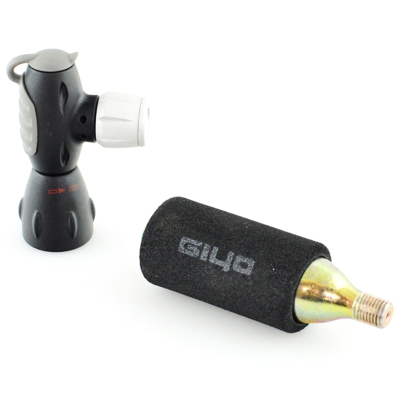 Kit inflador + cartucho CO2 GIYO GIYO GC-03