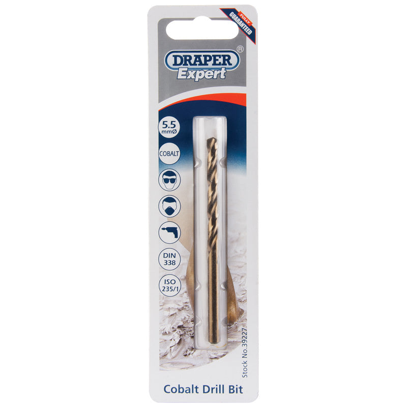 Broca Ø5,5mm HSS cobalto DRAPER DRAPER 39227