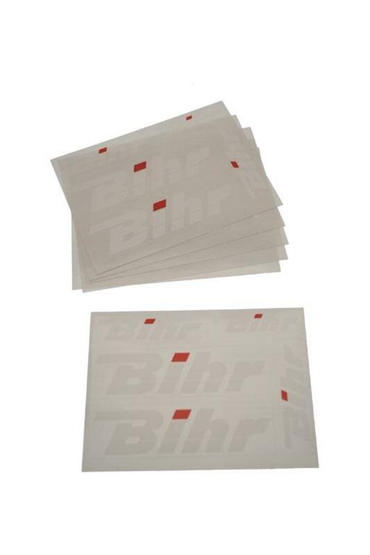 Hoja de Adhesivos BIHR Blanco BIHR 980212