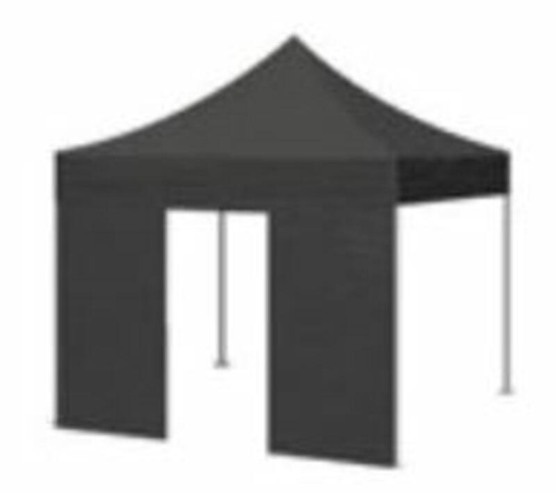Pared con puerta para carpa Bihr 4,5m x 3m BIHR 4.5X3-DW