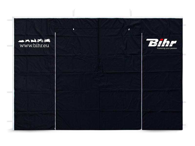 Pared con puerta para carpa Bihr 3m x 3m BIHR 3X3-DW