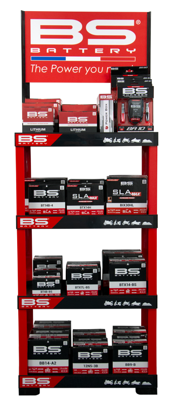 Expositor de baterías BS BATTERY BS BATTERY 900075